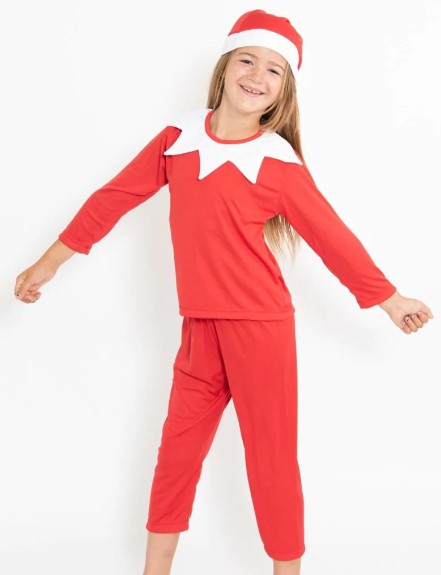 Costume Elf On The Shelf Dress Up