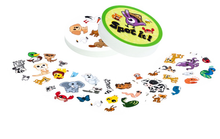 Load image into Gallery viewer, Spot It Animals Green Tin Game