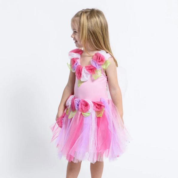 Dress Up Enchanting Fairy Dress Medium 4-6yrs Pink Dress Up