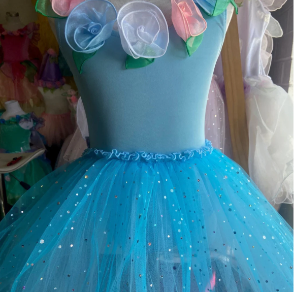 Dress Up Toddler Fairy Dust Dress Light Blue Dress Up