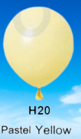 Load image into Gallery viewer, Balloons Biodegradable 12" Pastel 10 Pack Pastel Yellow balloon