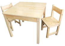 Load image into Gallery viewer, Sunbury Wooden Table and Chair Set kids table and chairs