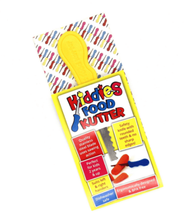 Load image into Gallery viewer, 'Original' Kiddies Food Kutter Yellow Learning Aid