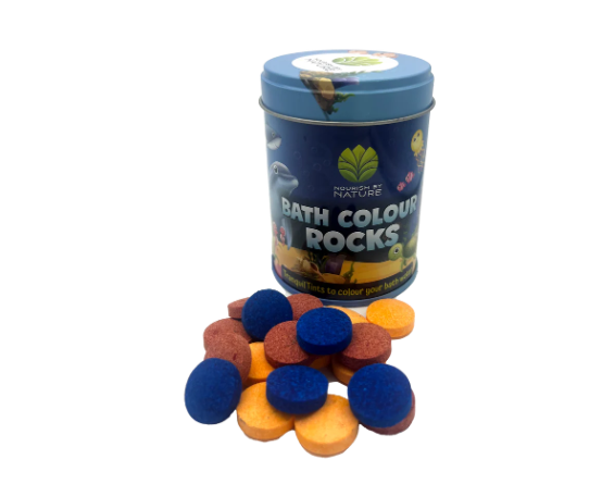 Nourish By Nature Bath Colour Rocks Bath Toy