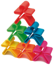 Load image into Gallery viewer, Dena 12pc Kids and House Set Neon Stacker