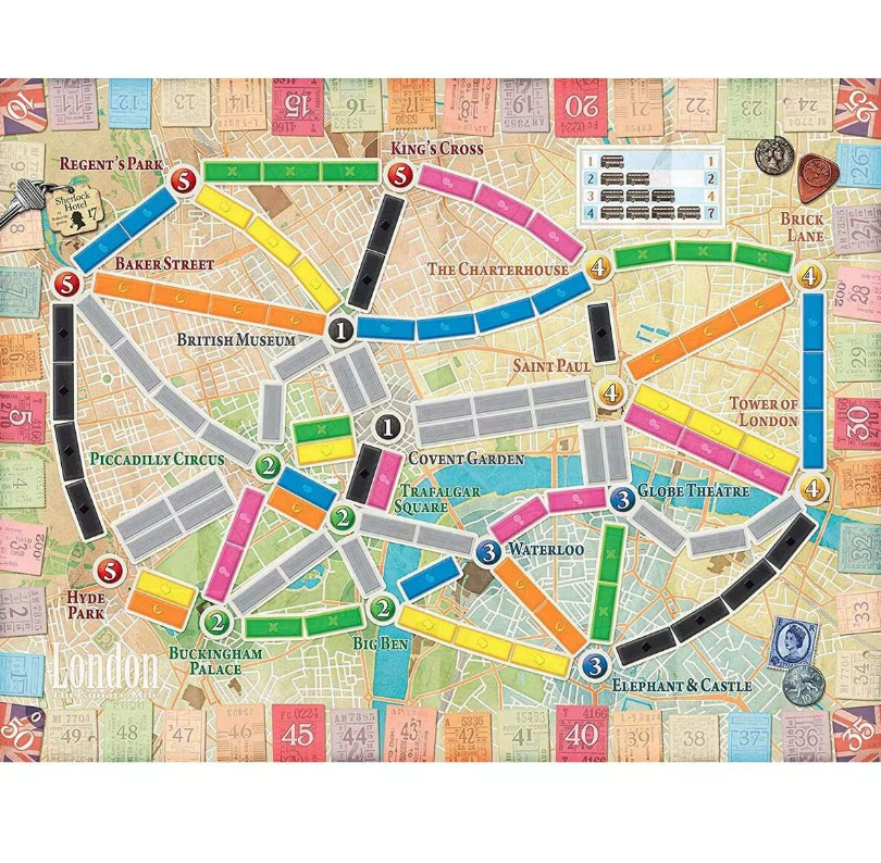 Ticket To Ride London Game