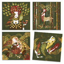 Load image into Gallery viewer, Djeco Scratch Cards Inspired by Gustav Klimt Art & Craft