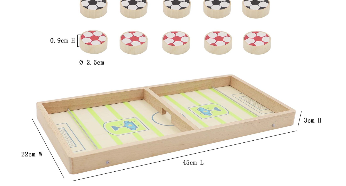 Wooden Sling Soccer Game Game