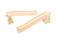 Load image into Gallery viewer, Bigjigs Toys Rail Ascender & Descender Set Train