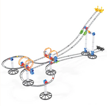 Load image into Gallery viewer, Quercetti Skyrail League Marble Run Construction