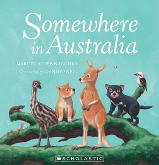 Somewhere In Australia Board Book