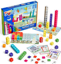 Load image into Gallery viewer, Numberblocks Math Link Cubes 1-10 Activity Set Learning Aid