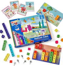 Load image into Gallery viewer, Numberblocks Math Link Cubes 1-10 Activity Set Learning Aid