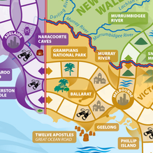 Load image into Gallery viewer, Knowledge Builder Australian Geography Game Game