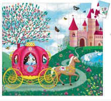 Load image into Gallery viewer, Djeco Elise's Carriage 54pc Silhouette Puzzle Puzzle