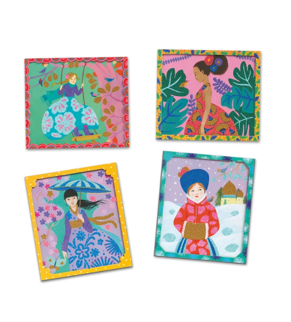 Djeco Around the World Artistic Beads Art & Craft
