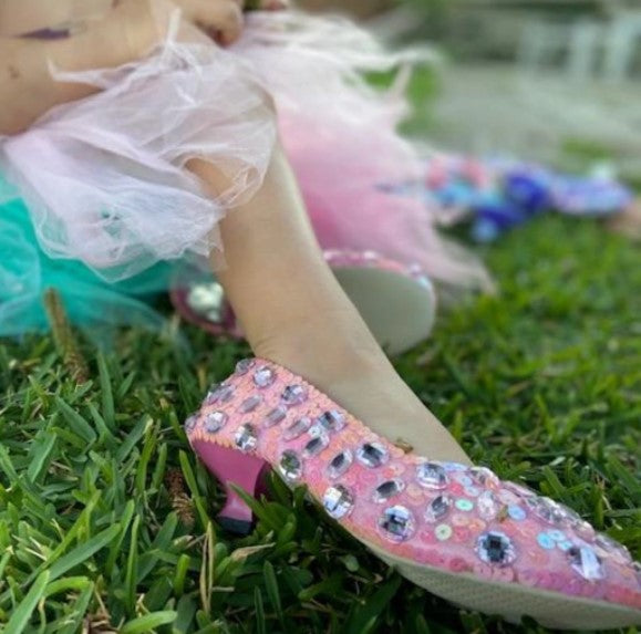 Dress Up - Fairy Girls Glass Slippers Dress Up