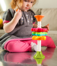 Load image into Gallery viewer, Fat Brain Toys Mini Spinny Baby & Toddler