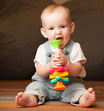 Load image into Gallery viewer, Fat Brain Toys Mini Spinny Baby & Toddler