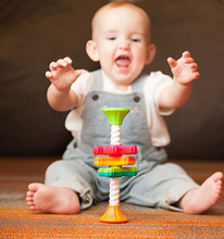 Load image into Gallery viewer, Fat Brain Toys Mini Spinny Baby & Toddler