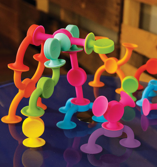 Fat Brain Toys Squigz 2.0 36pc Learning Aid
