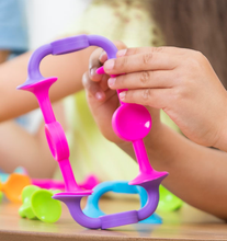 Load image into Gallery viewer, Fat Brain Toys Squigz 2.0 36pc Learning Aid