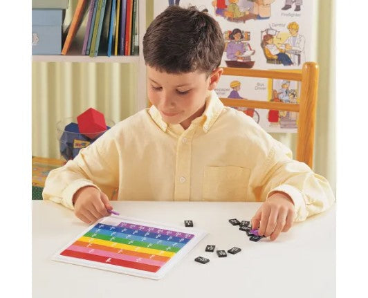 Rainbow Fraction Tiles Activity Set Learning Aid
