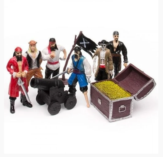 Wild Republic Nature Tube - Pirates Figurine