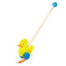Load image into Gallery viewer, Push Toy Duck - Viga Toys Toddler