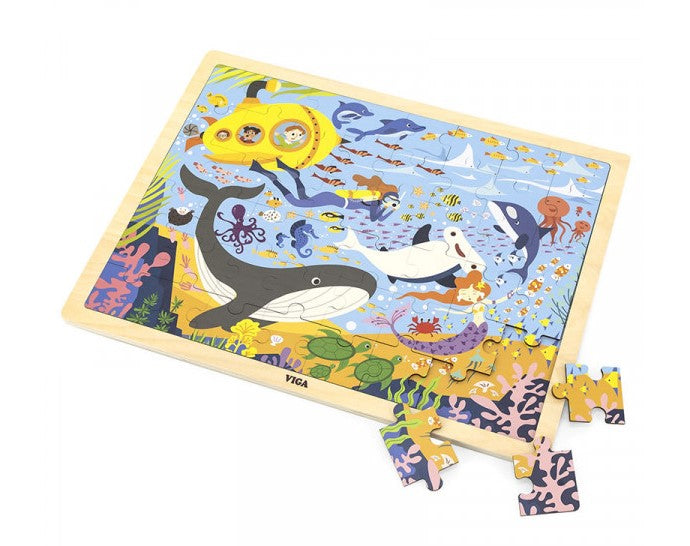 Viga 48pc Puzzle - Sea Life Puzzle