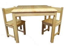 Load image into Gallery viewer, Sunbury Wooden Table and Chair Set kids table and chairs