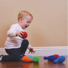 Load image into Gallery viewer, Rubbabu Bowling Set 14cm Game