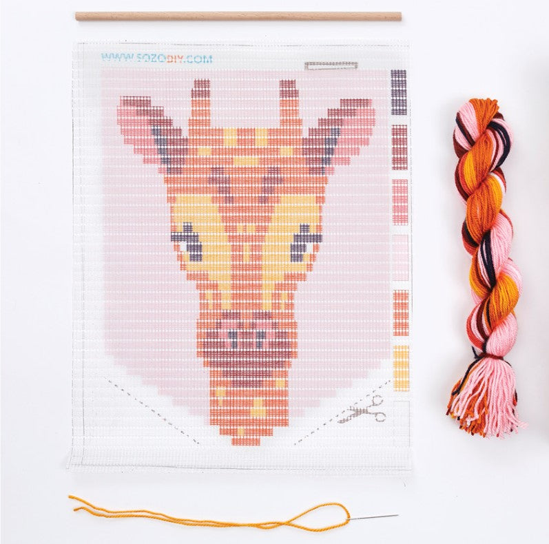Sozo Giraffe Wall Art Kit Art & Craft