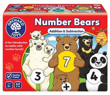 Load image into Gallery viewer, Number Bears - Orchard Toys Game