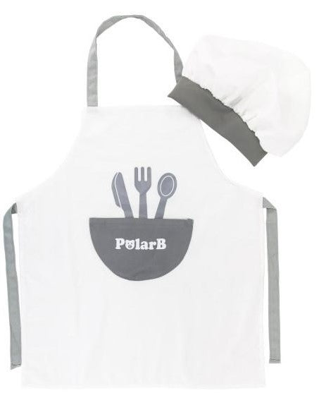 PolarB Little Chef Uniform & Hat Social Play