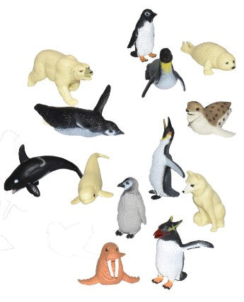 Wild Republic Nature Tube - Polar Bear Figurine