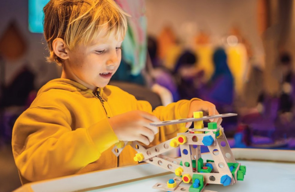 Constructor Junior 3 in 1 Helicopter Construction
