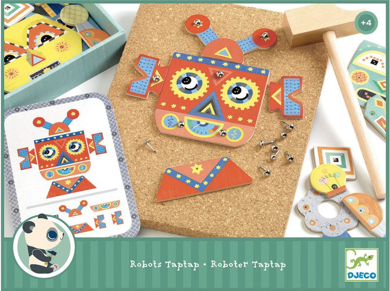 Djeco Tap Tap Robots Art & Craft