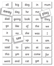 Load image into Gallery viewer, Fiesta Crafts Magnetic Words Reception Year Learning Aid