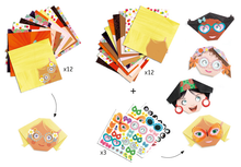 Load image into Gallery viewer, Origami Pretty Faces - Djeco Art and Craft
