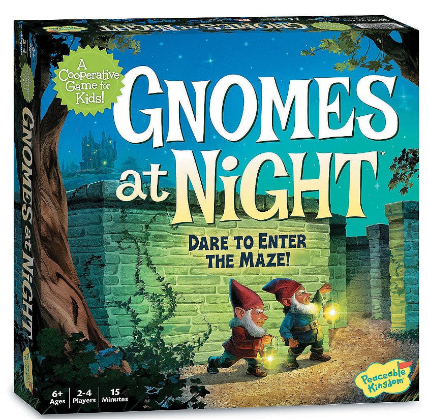 Peaceable Kingdom Gnomes At Night Game