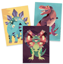 Load image into Gallery viewer, Djeco Jurassic Foil Pictures Art & Craft