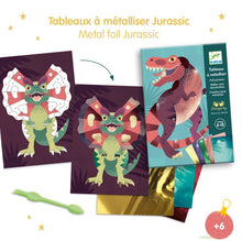 Load image into Gallery viewer, Djeco Jurassic Foil Pictures Art & Craft