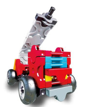 Load image into Gallery viewer, LAQ Hamacron Mini Fire Truck Construction