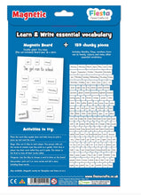 Load image into Gallery viewer, Fiesta Crafts Magnetic Words School Years 1 & 2 Learning Aid