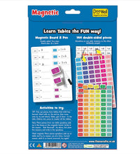 Load image into Gallery viewer, Fiesta Crafts MAgnetic Times Tables from 1 to 12 Learning Aid