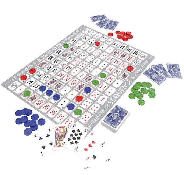 Sequence Board & Card Game Game