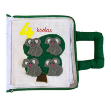 Load image into Gallery viewer, Story Time Quiet Book My Australian How To Count Book