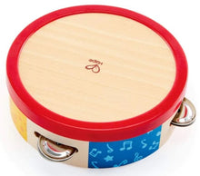 Load image into Gallery viewer, Hape Tap Along Tambourine Music