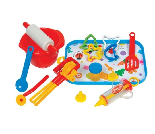 Gowi 16pc Baking Set Pretend Food Play